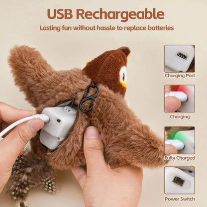 BirdyFlap™ Interactive Cat Toy