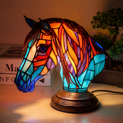 Handmade Horse Lamp