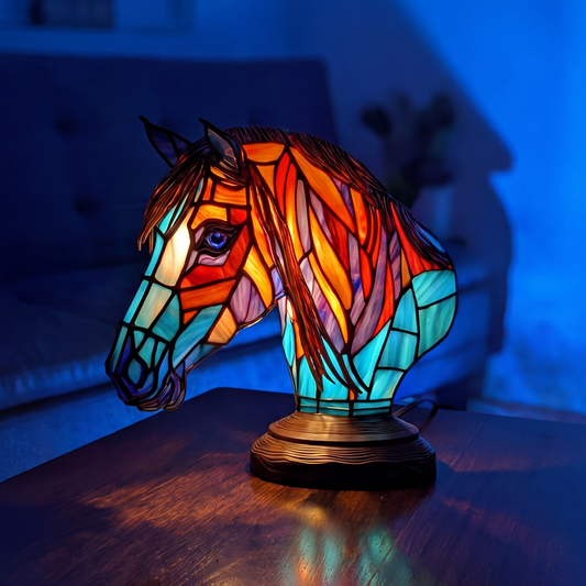 Handmade Horse Lamp